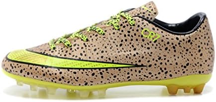 ADF0OTST Generic Mens Mercurial Vapor Superfly IIII X AG Gold Low Football Shoes Soccer boots