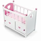 Janod - J05882 - Accessoire Poupée - Lit Armoire Coeur