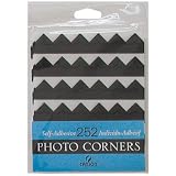 Canson Self-Adhesive Photo Corners black