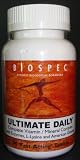 BIOSPEC ULTIMATE DAILY: Ultimate Daily is a comprehensive Multi-Vitamin/Mineral Complex that provides a solid foundation for overall health and wellness; Our #1 selling Multi! 180 Tablets
