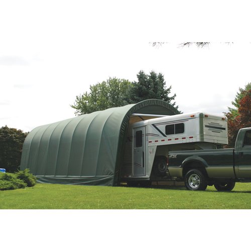 ShelterLogic 95434 Round Style Shelter Shed