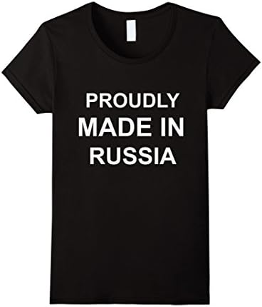 Women's Proudly made in russia Small Black