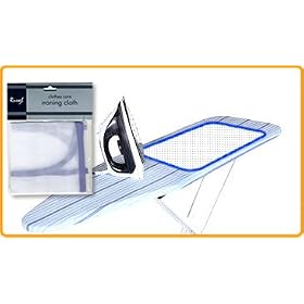 IRONING CLOTH - helps avoid ironing damage & shine to garments, cover clothes & iron