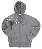 Hurley Pilot Men's Hooded Zip Sweatshirt - Asphalt
