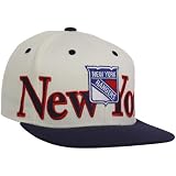 NHL New York Rangers Reebok Snapback Hat (White/Blue)