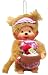 All Products : Monchhichi Bakery Shop Stawberry Tarte Plush Keychain