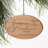 Personalized Grandparents Christmas Ornaments