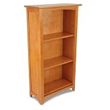 avalon tall bookshelf in honey by kidkraft
