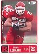 2007 Sage HIT 46 Brian Leonard RC ( Rutgers-RB ) NFL Rookie Trading Card
