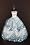 Blue Ball Gown with Light Blue Sequined Lace Details Made to Fit the Barbie Doll