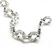 Diamond Art Deco Style Link Bracelet, 18k White Gold CTW 5.80