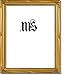 MyFrameStore Golden 11x14 Imperial Wooden Picture Antique Gold Color | Exclusive Floral Molding Design for Wedding, Hallway, Bedroom, Living Room Office Décor Photo Frame, Wall Mounting Material