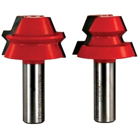 Freud 99-043 Lock Miter Router Bit 22-1 2� 1 2 Shank With TiCo Hi-Density Carbide by Freud