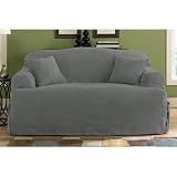 Sure Fit Simply Suede Slipcover, Loveseat