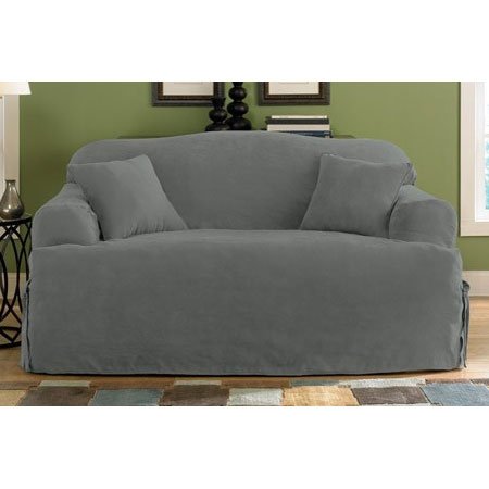 Sure Fit Simply Suede Slipcover, Chair
