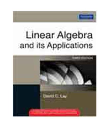 Linear Algebra and Its Applications