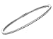 Sterling Silver 7.5 Inch Slip on Eternity Bangle Sterling Silver 7.5 Inch Slip on Eternity Bangle