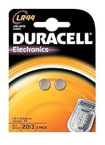 Duracell 1.4V Alkaline Battery 2 Pack&nbsp; LR44