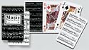 Music Playing Cards - Single Deck