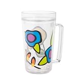Wild Flora 24 oz Double Wall Tankard (Set of 6)