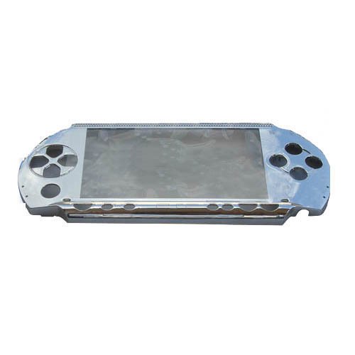 Silver Silver Front Faceplate Face Plate For Sony PSP 1000