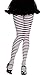 Girls Opaque Nylon Striped Tights Stylin' Upbeat