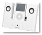 Princeton iPod専用2.1chマルチメディアスピーカー+IRリモコン ホワイト PSP-312IPIR2W