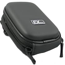 Ex-Pro &reg; Black Hard Clam Digital Camera Case Bag for Sony Cyber-shot DSC-S930