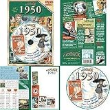 1950 DVD: Your Fabulous Year - Nostalgic 60th Wedding Anniversary or 60th Birthday Gift