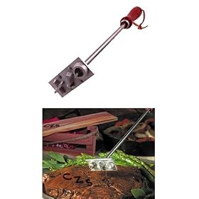 Monogrammed BBQ Branding Iron With Heatbacker Letters