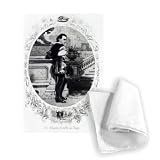 Mr. Edwin Booth as Iago (engraving) by.. - Tea Towel 100% Cotton - Art247 - Tea Towel - 46x70cm