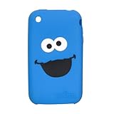 i.Sound Cookie Monster Silicon Sleeve for iPhone 3G & 3 GS (Blue)