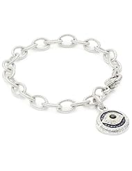 Judith Ripka "Lucky" Evil Eye Charm Bracelet