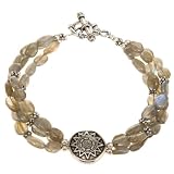 Handmade Labradorite Moonstone Bracelet