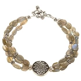 Handmade Labradorite Moonstone Bracelet by Moonstone Birthstones