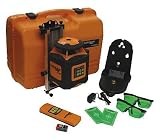 Rotary Laser Level,Auto-Leveling,Green Johnson 40-6545