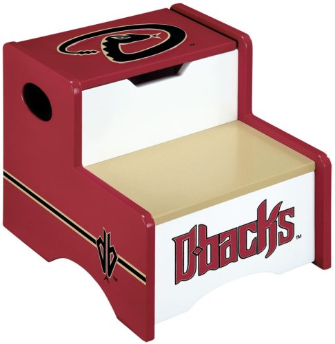 Kitchen: Guidecraft G11219 Arizona Diamondbacks Storage Step Up Stool