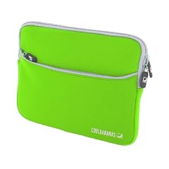 Cool Bananas RainSuit P2 Neopren Netbooktasche mit Frontpocket, 10,2 Zoll grün
