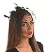 Always a Lady Womens Fascinator Hat Hair Clip for Derby Party Funeral Polka Dot Veil