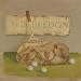 Wimbledon Tennis Bag Art Poster Print by Lucciano Simone, 10x10