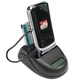 Bargaincell- Brand New Motorola KRZR K1m LCD Twin Desktop Battery Charger with Plug In AC Adapter