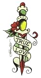 Ed Hardy True Love Dagger Temporary Body Art 416wkqdiNuL. SL160 Ed Hardy True Love Dagger Temporary Body Art