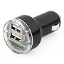 TRIXES Black Micro 2 Port USB Car Charger Adapter &hellip by TRIXES
