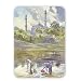 Lucknow, Uttar Pradesh, India, 1992 (w/c) .. - Mouse Mat Art247 Highest Quality Natural Rubber Mouse Mats - Mouse Mat
