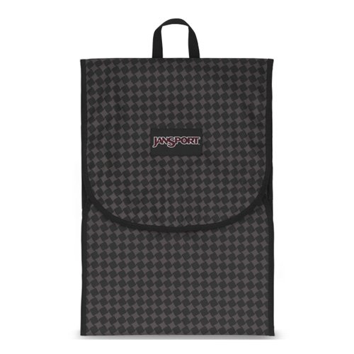 jansport large packing folder black carbonic punky houndstooth  more detail click!