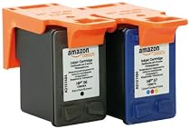 AmazonBasics Tintenpatrone als Ersatz für Hewlett-Packard Multipack C6656A (No.56) und C6657A (No.57) (schwarz und mehrfarbig), wiederbefüllt