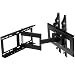 TecTake 400292 Wandhalterung f�r Flachbildschirme 58cm (23 Zoll) - 107cm (42 Zoll)