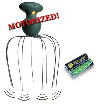 Motorized Head Massager