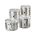 Stainless Steel Canister Set of 4
