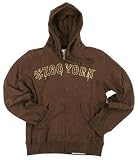 Zoo York Practice Truth Men's Hooded Zip Sweatshirt - Cocoa